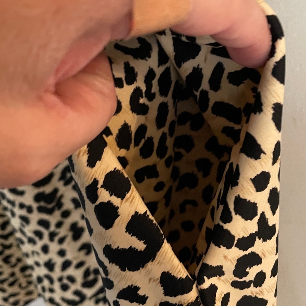 Jude Connally Leopard Print Dress with Flared Sleeves XS - Picture 5 of 7